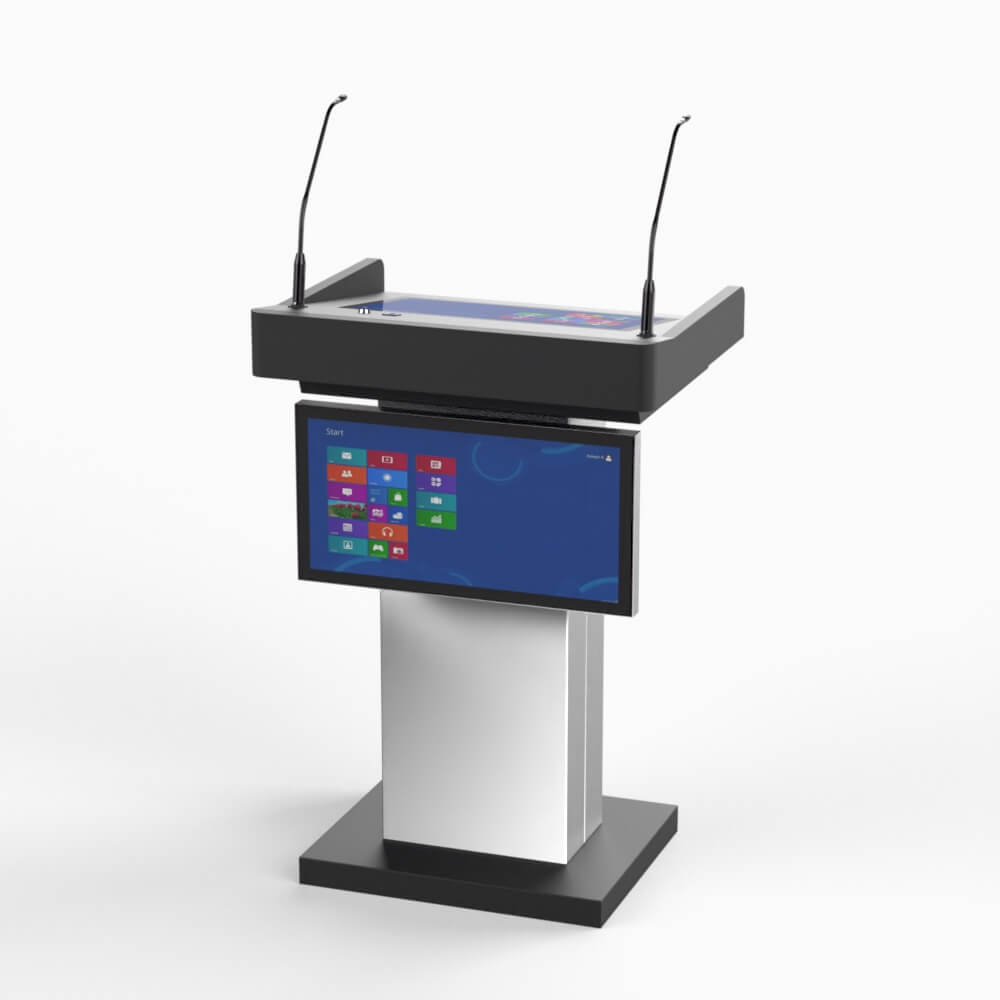 интерактивная трибуна презентационный экран для выступлений мультимедийная 